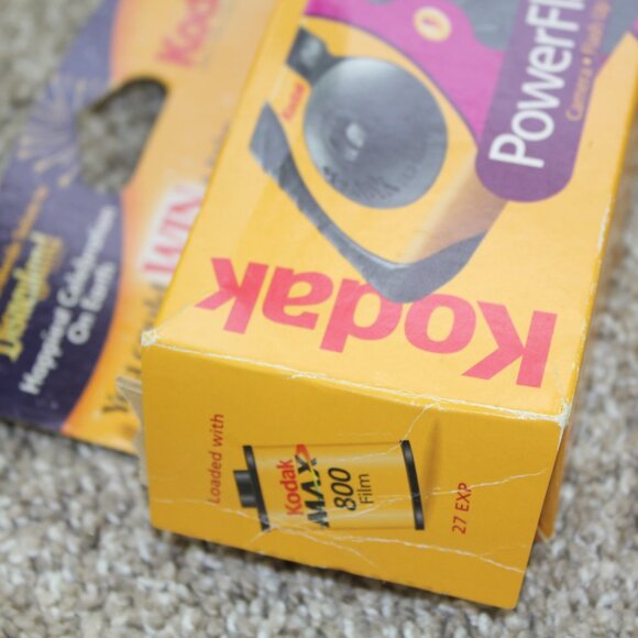 Kodak Power Flash Camera 27 Vintage Expired 2007 NEW Open Box - Picture 2 of 6